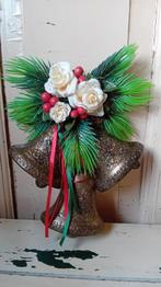 Kerstdecoratie -Klokken/corsage, Diversen, Verzenden, Gebruikt