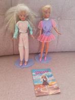 Barbie 2 skipper poppen en boekje, Ophalen of Verzenden, Gebruikt