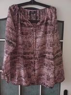 Lichtroze/zwarte tuniek/blouse, maat XL, Maat 46/48 (XL) of groter, Ophalen of Verzenden, Zo goed als nieuw, Nielsson