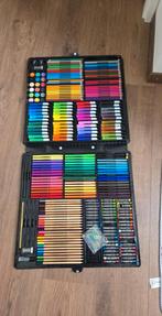 Verfdoos Kinder teken / verf set 288 delig - tekendoos, Ophalen of Verzenden, Gebruikt, Overige typen