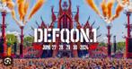 Defqon 1 tickets weekend + accomodation, Tickets en Kaartjes, Twee personen