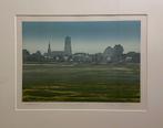 Ets van Hans Heijman - Zaltbommel 34x52, Antiek en Kunst, Ophalen of Verzenden