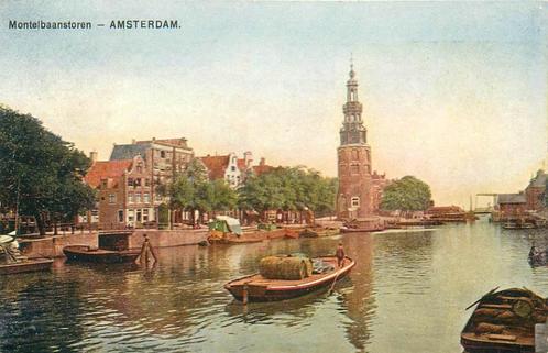 (304-052-015) Amsterdam Montelbaanstoren, Verzamelen, Ansichtkaarten | Nederland, Noord-Holland, Verzenden