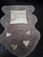 Deurhanger hanger Frans bienvenue chez nous handgemaakt stof, Huis en Inrichting, Woonaccessoires | Overige, Ophalen of Verzenden