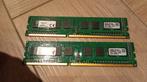 8GB DDR3 RAM (2x 4GB) Kingston PC3-12800 – 1600 MHz, Computers en Software, RAM geheugen, 8 GB, DDR3, Ophalen of Verzenden, Zo goed als nieuw