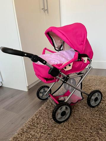 Poppenwagen te koop zonder pop. Nieuw met originele doos. beschikbaar voor biedingen