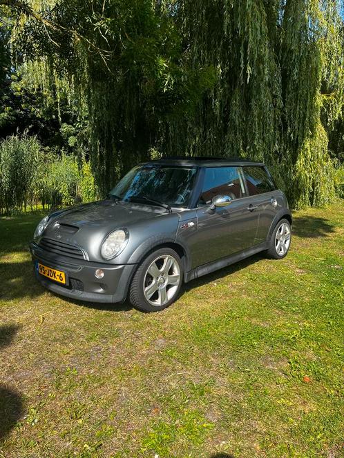 Mini 1.6 16V Cooper S 2004 Grijs, Auto's, Mini, Particulier, Cooper S, Airbags, Airconditioning, Alarm, Boordcomputer, Elektrische buitenspiegels