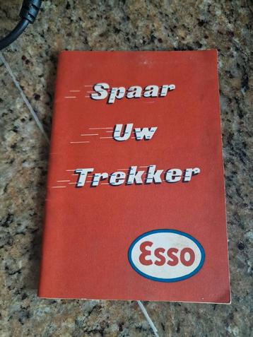 ESSO Boekje rond 1950 Spaar uw Trekker beschikbaar voor biedingen
