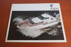 Aquila Metal Yachts Holland Hilversum brochure motorboot, Ophalen of Verzenden, Gebruikt, Motorboot, Boek of Tijdschrift