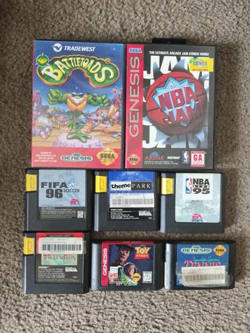 Sega Genesis Spellen beschikbaar voor biedingen