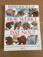 David Macaulay - Hoe werkt dat nou, Boeken, Gelezen, Non-fictie, Verzenden, David Macaulay