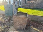 bouwmeterkast + bouwwaterput, Doe-het-zelf en Verbouw, Ophalen, Gebruikt
