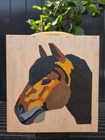 Aangeboden: Paarden portret handgeschilderd, Dieren en Toebehoren, Paarden en Pony's | Overige Paardenspullen, Ophalen of Verzenden