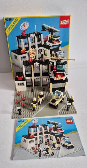 Vintage. Lego. 6386. Politiebureau. Police Command Base. beschikbaar voor biedingen