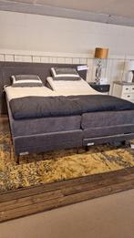 Caresse Elektrische Boxspring 180x200cm, Huis en Inrichting, Slaapkamer | Boxsprings, Ophalen, Tweepersoons, Grijs, Zo goed als nieuw
