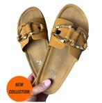 ‼️‼️ SALE Laatste ronde, Camel slippers, Ophalen of Verzenden, Nieuw, Bruin, Slippers