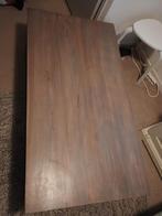 Prachtige teak Houten Salontafel greywash, Huis en Inrichting, Tafels | Salontafels, Ophalen, Gebruikt, 100 tot 150 cm, Teakhout