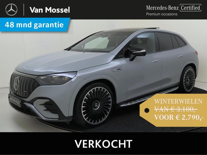 Mercedes-Benz EQE SUV AMG 43 4MATIC 91 kWh 476PK /Keramisch, Auto's, Mercedes-Benz, Bedrijf, Te koop, EQE, 360° camera, 4x4, ABS