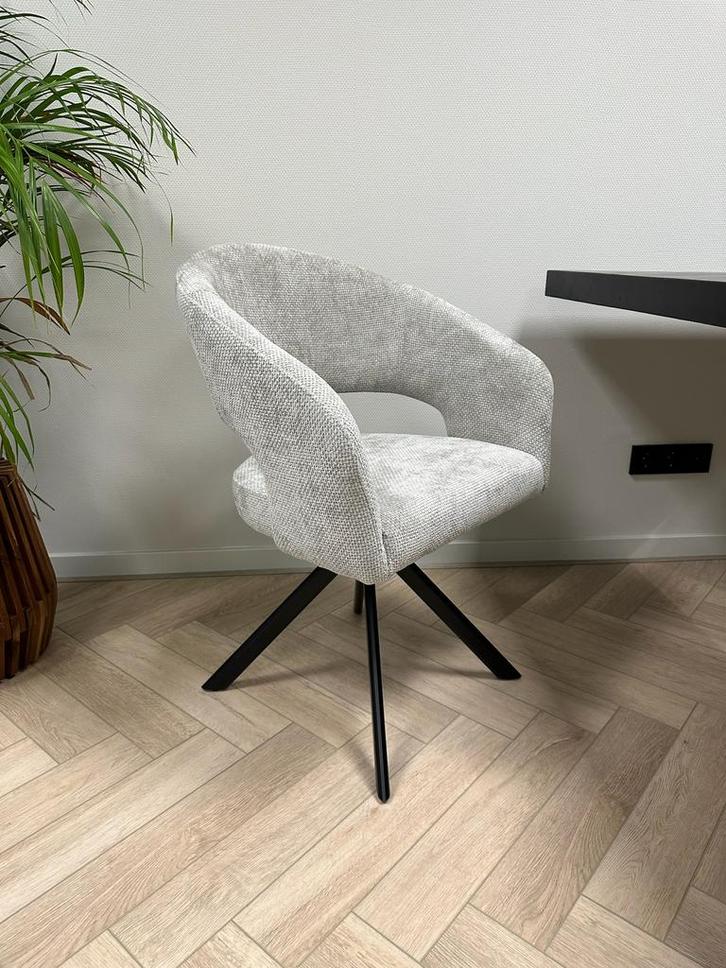 Eetkamerstoelen Draaibaar Eettafel Stoel OUTLET️, Huis en Inrichting, Stoelen, Nieuw, Stof, Ophalen of Verzenden