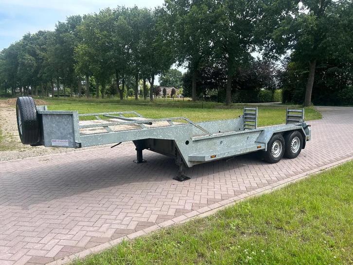 kuiper be oplegger kuip dieplader 5 ton (bj 2014), Auto's, Vrachtwagens, Bedrijf, Te koop, Aanhangers en Opleggers, Overige brandstoffen