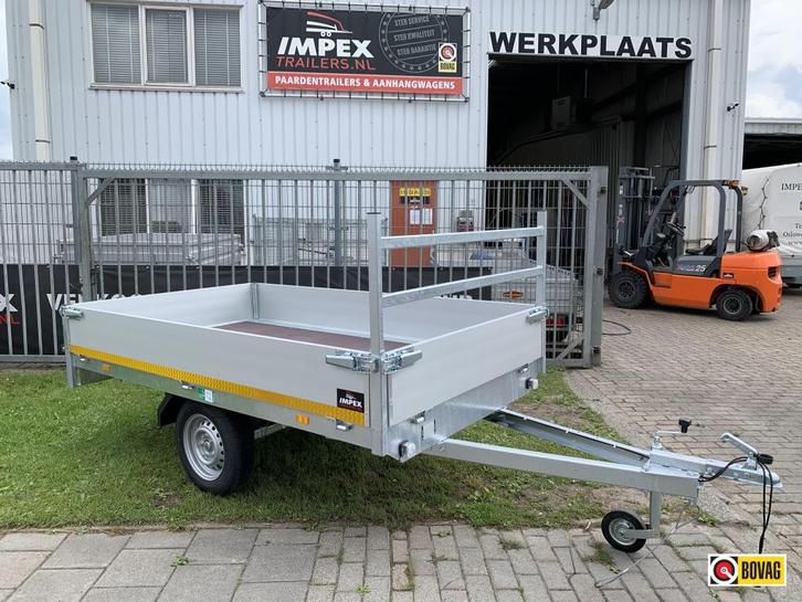 Bij Impex op voorraad diverse enkelas Eduard plateauwagens, Auto diversen, Aanhangers en Bagagewagens, Nieuw