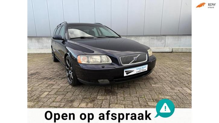 Volvo V70 2.4 Summum, Auto's, Volvo, Bedrijf, Te koop, V70, ABS, Airbags, Airconditioning, Boordcomputer, Centrale vergrendeling