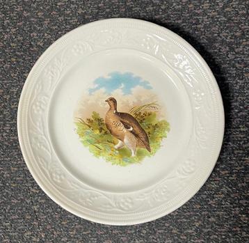 sierbord wandbord Schots SNEEUWHOEN - Regout - vogel beschikbaar voor biedingen