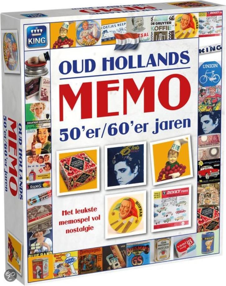 Oud Hollands memo van de jaren 50 en 60, Hobby en Vrije tijd, Gezelschapsspellen | Kaartspellen, Zo goed als nieuw, Ophalen of Verzenden