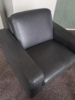 Hukla Leren Fauteuil - Over, Ophalen of Verzenden