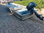 Aluminium Starcraft SL12 met 4 pk Suzuki buitenboordmotor, Ophalen, Tot 10 pk, Aluminium, 3 tot 6 meter