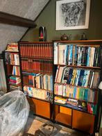 Vintage Boekenkast - 216x30x170cm, Huis en Inrichting, Kasten | Boekenkasten, Ophalen, Met plank(en), Gebruikt, 200 cm of meer