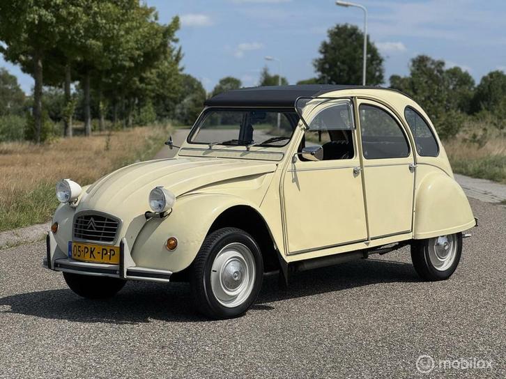 Citroën 2CV 2CV6 Special Eend 1979 Beige Nevada, Auto's, Oldtimers, Te koop, Citroën, Benzine, Sedan, Handgeschakeld, Geïmporteerd