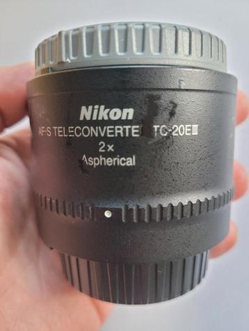 Nikon TC-20EIII 2x AF telecoverter beschikbaar voor biedingen