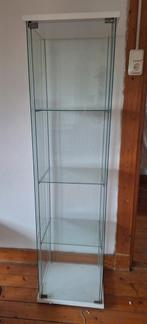 Ikea vitrinekast wit/glas, Ophalen, 50 tot 100 cm, 150 tot 200 cm, 25 tot 50 cm