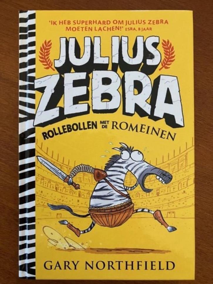 Julius Zebra - Rollebollen met de Romeinen, Boeken, Kinderboeken | Jeugd | 10 tot 12 jaar, Zo goed als nieuw, Fictie, Verzenden