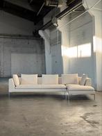 B&B Italia Charles | Creme (NIEUWSTAAT), Huis en Inrichting, Metaal, Hoekbank, 300 cm of meer, Ophalen of Verzenden