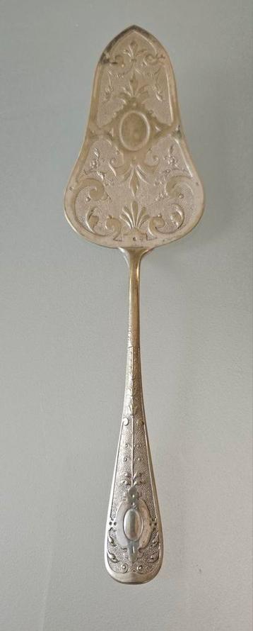 Fraai antiek verzilverd taart/ petitfour schepje W.M.F.N.  beschikbaar voor biedingen