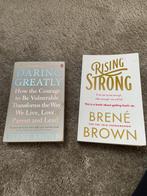 2x Brene brown - Rising Strong and Daring Greatly, Ophalen of Verzenden, Zo goed als nieuw, Brené Brown