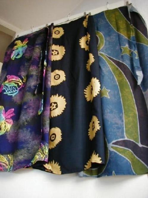 WIKKELROKKEN uit Indonesië nieuw 5 stuks samen € 20, Kleding | Dames, Rokken, Nieuw, Overige kleuren, Onder de knie, Ophalen of Verzenden