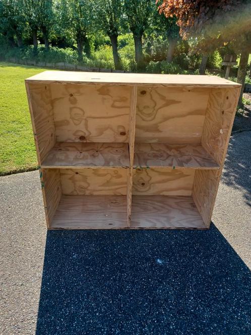 Houten tuin/werk/hobbykast, Tuin en Terras, Bergingen en Tuinkasten, Gebruikt, Hout, Ophalen