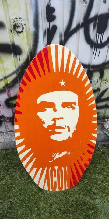Che Guevara MOD Original 1960 Icon Pop Art London Surfboard beschikbaar voor biedingen