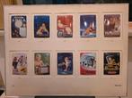 10 vintage Philips emaille reclamebordjes in originele lijst, Verzamelen, Ophalen, Zo goed als nieuw, Verpakking