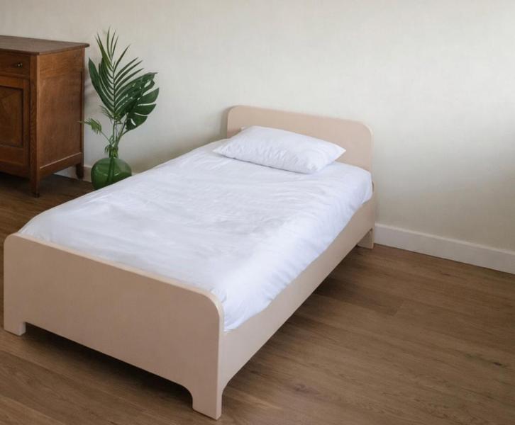 Peuterbed, Kinderen en Baby's, Kinderkamer | Bedden, Gebruikt, 140 tot 160 cm, Minder dan 70 cm, Matras, Ophalen