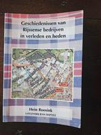 H.J. Roosink - Rijssense bedrijven in verleden en heden, Ophalen of Verzenden, Zo goed als nieuw, H.J. Roosink, Overige onderwerpen