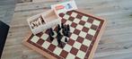 schaakspel/ dambord, Hobby en Vrije tijd, Gezelschapsspellen | Bordspellen, Gebruikt, Ophalen of Verzenden