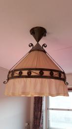 Vintage smeedijzeren hanglamp, Huis en Inrichting, Lampen | Hanglampen, Ophalen