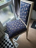 blauwe stoel, Huis en Inrichting, Stoelen, Ophalen, Blauw, Hout, Eén