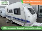 Hobby De Luxe 400 KB VOORTENT + 4 PERS + STAPELBED, Caravans en Kamperen, Hobby, Bedrijf, 750 - 1000 kg, 5 tot 6 meter