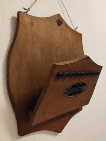 Antieke krantenhanger / tijdschriftenhanger beschikbaar voor biedingen