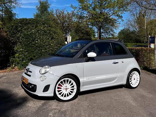 Abarth 500C 1.4 T-Jet 2011 - Bicolore - Esseesse - 07-RXJ-3, Auto's, Abarth, Particulier, 500C, ABS, Airconditioning, Alarm, Bluetooth